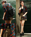 Love me on the Leaves, Rose-printed Blazer, Weeken, bodycon dress, used as top, H&M, Paperbag shorts, Weeken, Aileen Belmonte, Malaysia