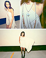 LSD , Tank dress, Weeken, Necklace, Weeken, Sheer knee socks, American Apparel, Lita platform, Weeken, Crystal Yeoms, Canada