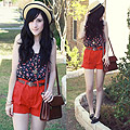 It's Summer in Texas Already , Thrifted shorts, Weeken, Bags, Weeken, Bonnie Barton, China