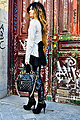 LAZOS ,  Dress, Weeken, Stam bag, Marc Jacobs, Leather Pants, Weeken, Shoes, Weeken, Angela Rozas Saiz, Spain