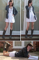 Stuck at home on this lovely day! , Wooden heart necklace, Weeken, Cardigan, Weeken, White dress, Zara, Cowboy Boots, Weeken, Chelsea A, United Kingdom