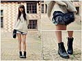 - it isn't love. this, isn't love. , Huge sweater, Weeken, Military boots, Weeken, Johanne Doan, France