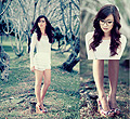 Love D&G  - Floral Wedges, Weeken, White Top, Weeken, White Lace shorts, Weeken, Kryz Uy, Philippines