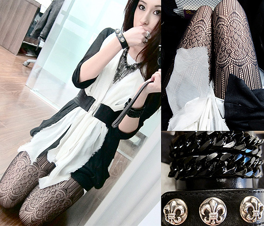 The world is a vampire, sent to drain âœŸ , Rigel Davis, Bracelet , Chrome Hearts, Necklace, Chanel, Lace Stockings, Weeken, Rigel Davis, Vietnam