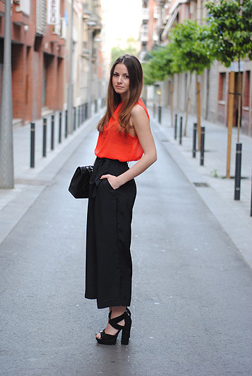 Orange Rules , Zina CH, H&M Pants, H&M, Shose, ASOS, Zina CH, Spain