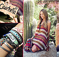 Bohemian princess at COACHELLA , Dress, Weeken, Woven bag, Weeken, Bracelets, Weeken, Shea Marie, United States