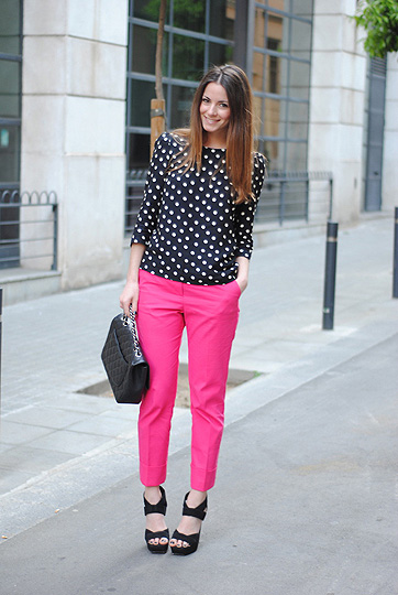 Fluorescent Pants  - Zara Pants, Zara, Zara Top, Zara, Chanel Bag, Chanel, Zina CH, Spain