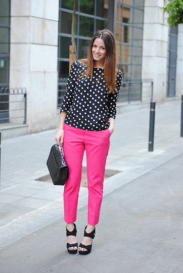 Fluorescent Pants , Zina CH, Zara Pants, Zara, Zara Top, Zara, Chanel Bag, Chanel, Zina CH, Spain