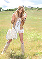 Phoenix rose , Dress, Weeken,  necklace, Weeken, Feather bracelet, Weeken, Boots, Weeken, Crochet bag, Weeken, Jacket, H&M, Shea Marie, United States