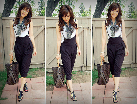 Simplicity. , Joanne Kim, LV Purse, Louis Vuitton, Black Heels, Weeken, Silk Overall,, Weeken, Joanne Kim, United States