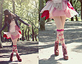 Pink bird  - Dress, H&M, Socks, Weeken, Shan Shan, Japan