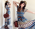 Holy Dances - Folk Dress, Weeken, Vintage belt, Weeken, Bag, Weeken, Constance Victoria, United States