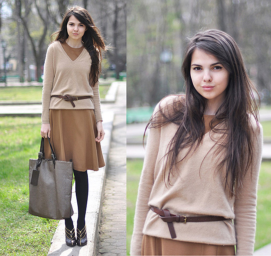 Warm me, my love!  - Dress, Weeken, Bags, Weeken, Belts, Weeken, Doina Ciobanu, Canada