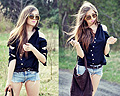 Fancy black shirt , Sun eyewear, Weeken, Bag, Weeken, Blouses, Weeken, Kasia Gorol, Poland