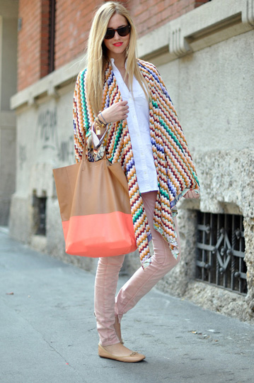 The Missoni shawl  - Bags, Zara, Chiara Ferragni, Italy