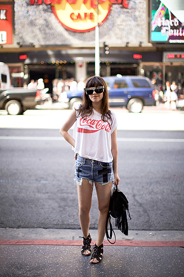 Hollywood blvd. - Coca Cola, Weeken, Urban outfitters, Weeken, Betty A, France