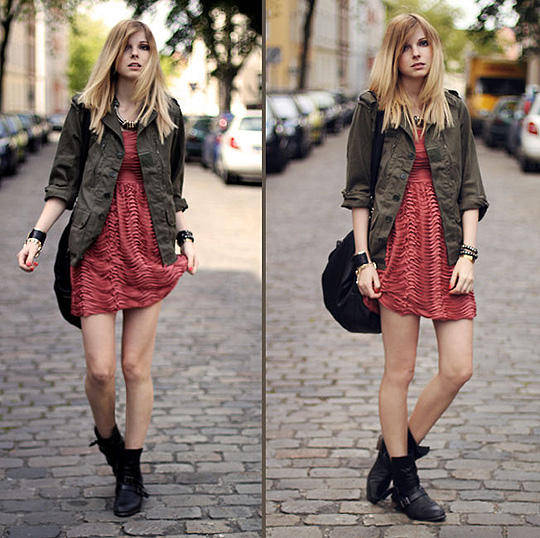 Contrary. - Jacket, Weeken, Dress, Weeken, Boots, Weeken, Jana Spaceman, Germany