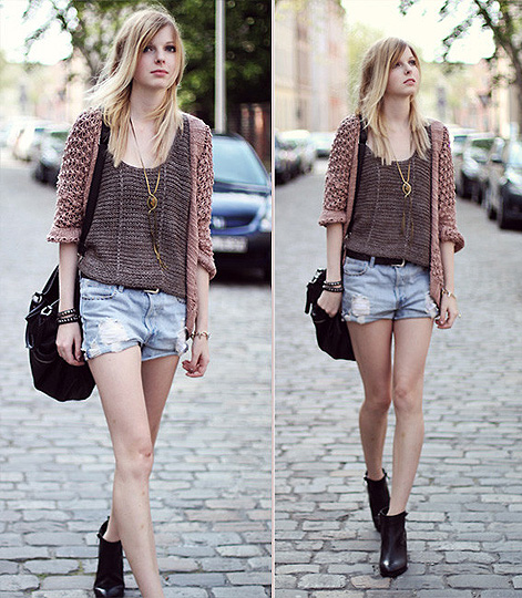 Coarse knit. - Bag, Weeken, Sweaters, Weeken, Pants, Zara, Shoes, Topshop, Jana Spaceman