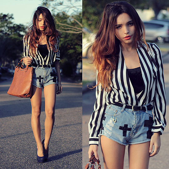 Stripes & Cross, Alana Ruas, Shirt, Weeken, Bag, Weeken, Alana Ruas, Brazil