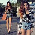 Stripes & Cross - Shirt, Weeken, Bag, Weeken, Alana Ruas, Brazil