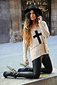 CRUZ, JUMPER, Weeken, LEATHER PANTS, Bershka, SHOES, Angela Rozas Saiz, Spain