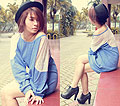 Let it be - Lace sweater, Weeken, Ankle boots, Weeken, Anastasia Siantar, Indonesia