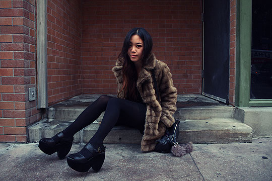 City Slicker - Faux fur jacket, Weeken, Arizka Sehoko, United States