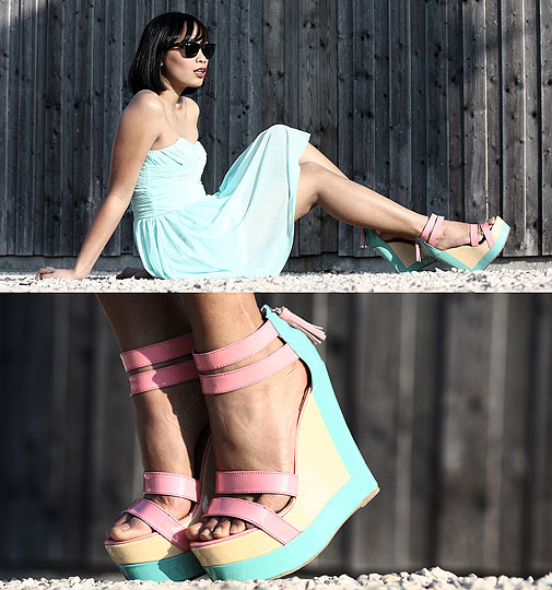 COTTON CANDY MINTS, Anjelica Lorenz, Dress, Weeken, Pastel wedges, Weeken, Anjelica Lorenz, Germany