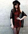 Red Leopard., Dress, Weeken, Shirt, H&M, Necklace, Topshop, Hat, Weeken, Charlene O, United Kingdom