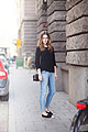 Two tone denim, Bag, Valentino, Jeans, Zara, Knit, Weeken, Caroline B, Sweden