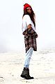 Fog rollin in - Plaid shirt, Vans, Jeans, Weeken, Boots, Weeken, White tee, Diesel, Beanie, Weeken, Jana K, United States