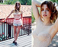 Romance, Lace corset, Weeken, Jean shorts, Weeken, Skinny belt, Weeken, Shoes, Weeken, Lindsey Lugrin, Thailand