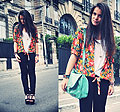 Salade de Fruits, Pants, Cheap Monday, Hawaiian shirt, Weeken, Mint bag, Weeken, Wedges, Zara, Marie M, France