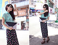 Going Retro Green., Top, Weeken, Skirts, Weeken, Sybil Kot, Hong Kong