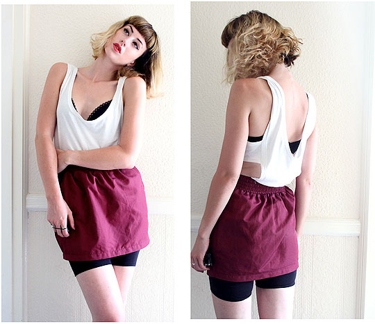 SUN, Constance Victoria, American apparel skirt, American Apparel, Zara top, Zara, Constance Victoria, 