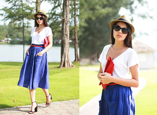 BE MY RED TIME BABY - Top, Weeken, Skirt, Weeken, Bags, Weeken, Doina Ciobanu, Canada