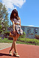 Retro shoes!! - Skirt, H&M, Shoes, Weeken, Inez A, United Kingdom