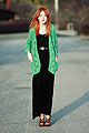 MODERN GRANDMA, Maxi dress, H&M, Crochet cardigan, Weeken, Linnea Jacobson, Korea