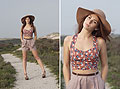 It smells like summer - High waist shorts, Topshop, Top, Weeken, Heels-wedges, Weeken, Nadine Drexler, Germany