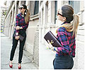 Nicoletta Reggio, Plaid print, Italy