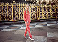 Coral pink - Theory, Theory, Theory trousers, Theory, Joes heels from Solestruck, Weeken, Guess watch, Weeken, Alice Mary, United Kingdom