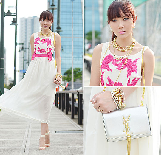 Ladylike In Chiffon - Dresses, BAGS, Weeken, Heels-wedges, Weeken, Camille Co, Philippines