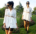 CATFACE - Chelsea shades, Weeken, Blanc dress, Weeken, Lace cycle, American Apparel, Crystal Yeoms, Canada