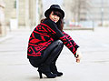 Red aztèque, Sweaters, Weeken, Pants, Weeken, Heels-wedges, Weeken, Estelleblogmode, France