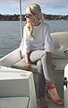 Ack Bay Boat Ride, H&M, H&M, Current Elliot, Weeken, Prabal Gurung, Weeken, Kellen Hofer, United States