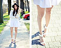 Almost total white - Sweaters, Weeken, Skirt, Weeken, Heels-wedges, Weeken, Kasia Gorol, Poland