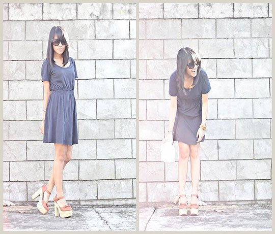 Thursday Blues, Lai Serrano, Blue Dress, Weeken, Chloe sevigny Inspired, Chloe, Lai Serrano, 