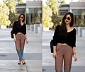 Dip-dyed - Top, Weeken, Pants, H&M, Heels-wedges, Weeken, Mallory W, United States