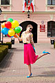 FLY AWAY!!! - Skirt, H&M, Heels-wedges, H&M, Shirt, Weeken, Ala Konturek, Poland