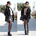 Leo×black, Bag, Chanel, Leo print knit, Weeken, Heels-wedges, Weeken, Asami Takata, Japan